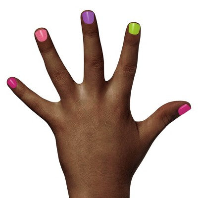 Piggy Paint Nail Polish Set - 4pk/0.25 fl oz each + 1 Nail Art