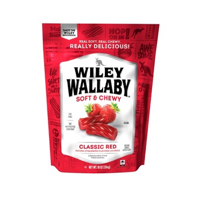 Wiley Wallaby Classic Red Licorice - 10oz