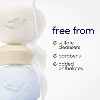 Dove Beauty Gentle Exfoliating Beauty Bar Soap