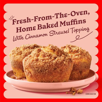Betty Crocker Cinnamon Streusel Muffin Mix - 13.9oz: No Artificial Sweeteners, No High Fructose Corn Syrup