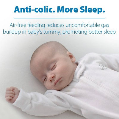 Dr. Brown's 8oz Anti-Colic Options+ Narrow Baby Bottle with Level 1 Slow Flow Nipple - 4pk - 0m+