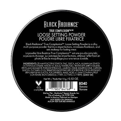 Black Radiance True Complexion Loose Setting Powder - Translucent - 0.52oz