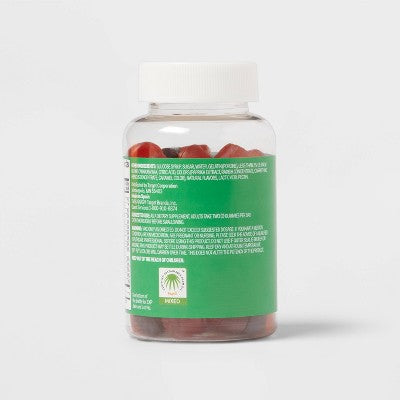 Adult Multivitamin Gummies - Orange, Peach & Berry - up&up™