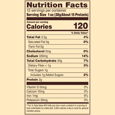 Snyder's of Hanover Seasoned Twisted Pretzel Sticks - 12oz: No Artificial Colors, No High Fructose Corn Syrup, Mild