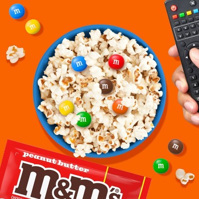 M&M's Peanut Butter Share Size Chocolate Candy - 2.83oz
