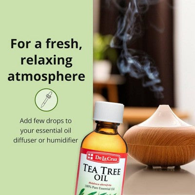 De La Cruz Tea Tree Oil - 2 fl oz
