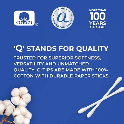 Q-Tips Cotton Swabs - 375ct