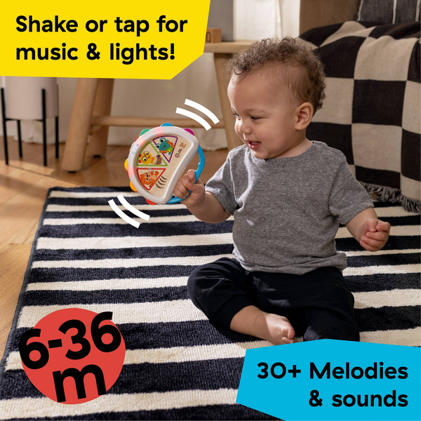 Baby Einstein Hape Tap & Shake Magic Touch Tambourine