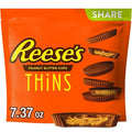 Reese's Peanut Butter Cups Thins Milk Chocolate Candy Pouch - 7.37oz