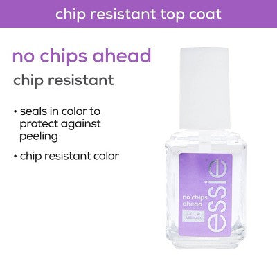 essie No Chips Ahead Top Coat - chip-resistant - 0.46 fl oz