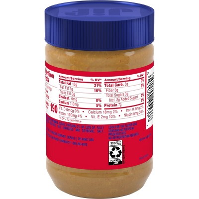 Jif Extra Crunchy Peanut Butter - 16oz: Gluten-Free