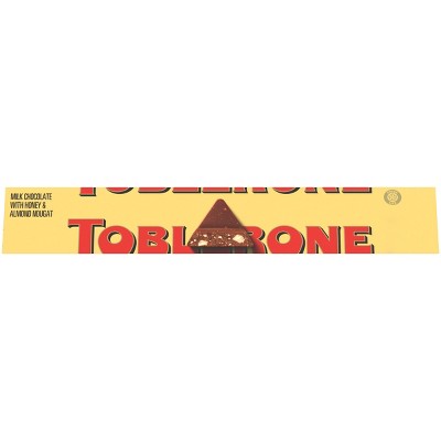 TOBLERONE Swiss Milk Chocolate Candy Bar - 3.52oz