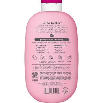 eos Shea Better 24H Moisture Body Lotion - Pomegranate Raspberry - 16 fl oz