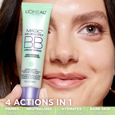 L'Oreal Paris Magic Skin Beautifier BB Cream -  Anti-Redness - 1 fl oz