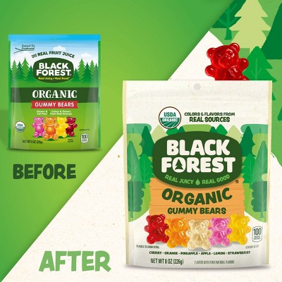 Black Forest Organic Gummy Bears Candy - 8oz