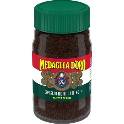 Medaglia D'Oro Espresso Instant Dark Roast Coffee - 2oz: Source Varies, Unflavored