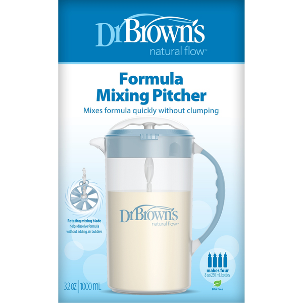 Dr. Brown's Formula Mixing Pitcher, 32oz - Light Blue