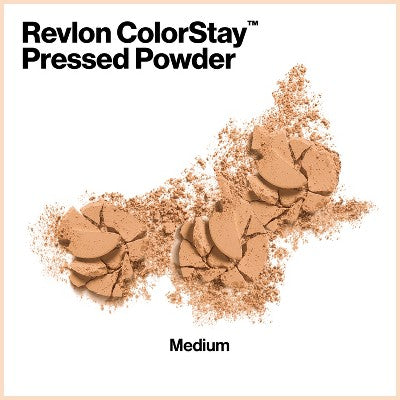 Revlon Colorstay Finishing Pressed Powder - Lightweight and Oil-Free - 840 Medium - 0.3oz
