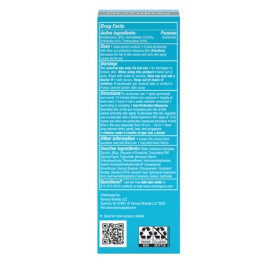 Neutrogena Hydro Boost Weightless Facial Moisturizer with Hyaluronic Acid - SPF 50 - Fragrance Free - 1.7 fl oz