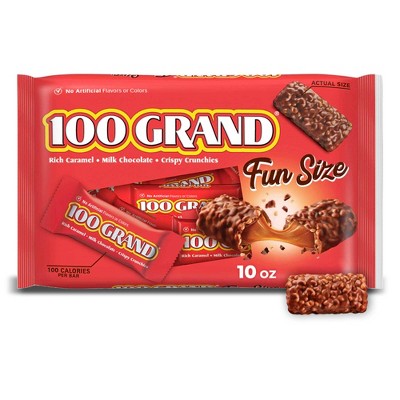 100 Grand Fun Size Chocolate Candy - 10oz