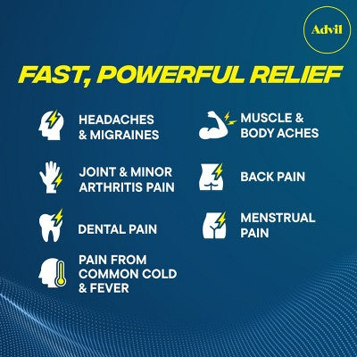 Advil Pain Reliever/Fever Reducer Liqui-Gel Minis - Ibuprofen (NSAID)