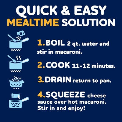 Kraft Deluxe Original Cheddar Mac and Cheese Dinner