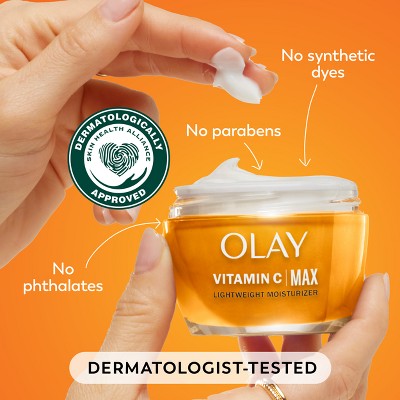 Olay Regenerist Vitamin C + Peptide 24 MAX Face Moisturizer - 1.7oz