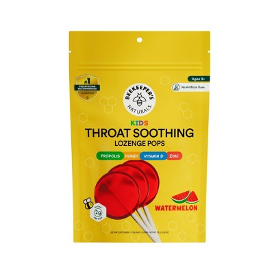 Beekeepers Naturals Kids' Propolis Immune Support Lollipops - Watermelon - 15ct