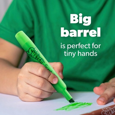 Mr. Sketch 22pk Scented Markers Chisel Tip: Bold Artist Markers for Kids, Multicolored School Supplies, Ages 3+