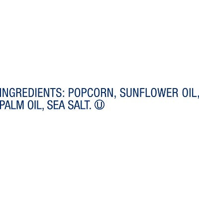 SkinnyPop Sea Salt Microwave Popcorn Multipack - 16.8oz/6ct