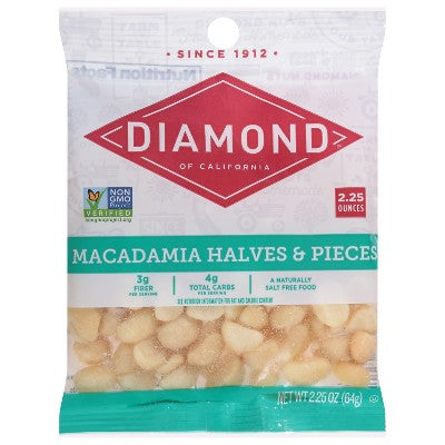 Diamond Macadamia Pieces - 2.25oz