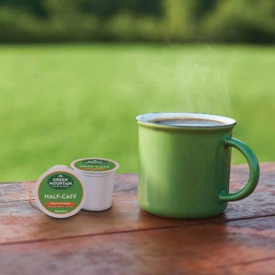 Green Mountain Coffee Half-Caff Keurig K-Cup Coffee Pods - Medium Roast - 24ct