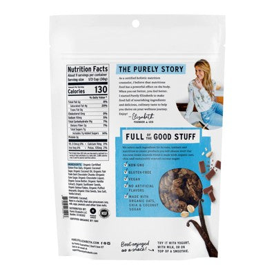 Purely Elizabeth Vanilla Choc Chip Ancient Grain Granola - 10oz