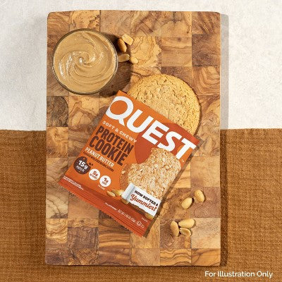 Quest Nutrition Protein Cookie - Peanut Butter - 4ct