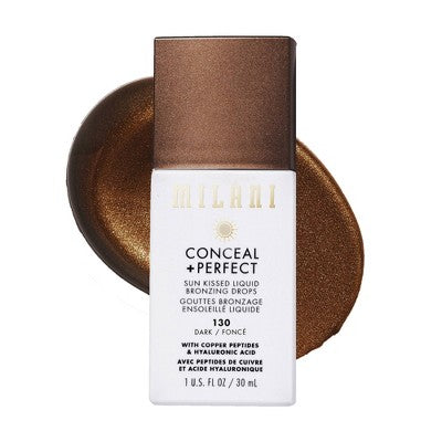 Milani Conceal + Perfect Sun Kiss Bronzing Drops - 1 fl oz
