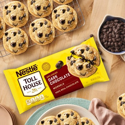Nestle Toll House Dark Chocolate Chips for Cookie Baking - 10oz: Gluten-Free