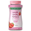 Nature's Bounty Hair, Skin & Nails Gummies with Biotin - Strawberry - 120ct