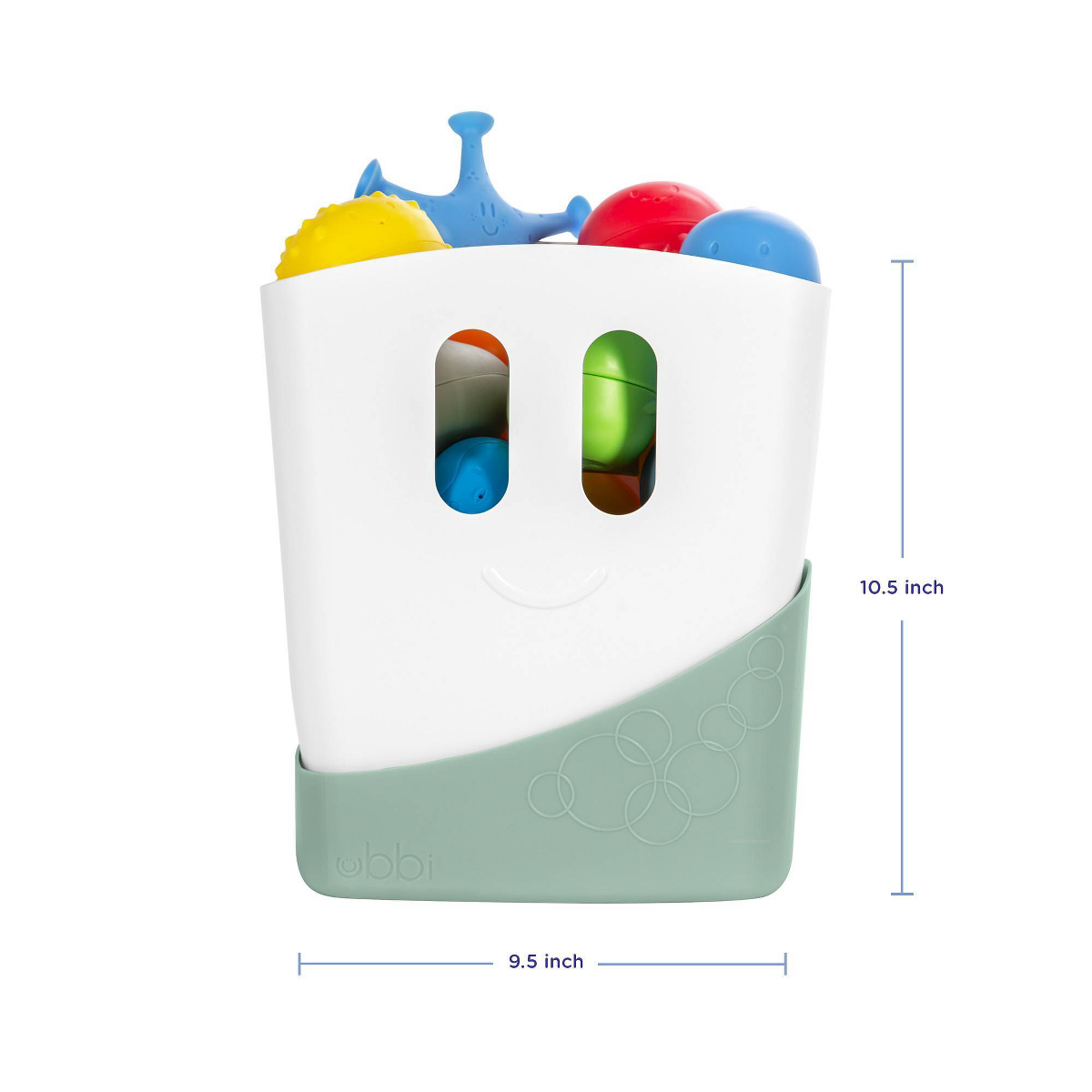 Ubbi Bath Toy Drying Bin, Sage