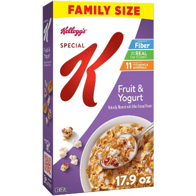 Kellogg's Special K Fruit and Yogurt Cereal - 17.9oz: Low Fat, Whole Grain