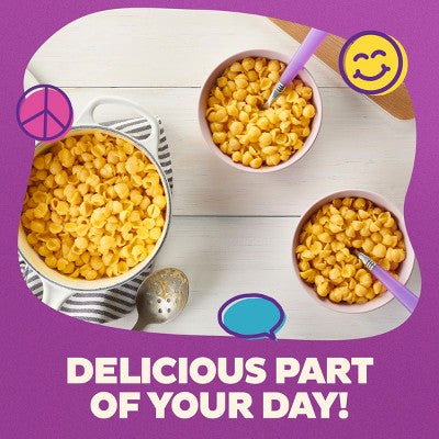 Annie's Shells & Real Aged Cheddar Mac and Cheese - 6oz: No Artificial Colors, No High Fructose Corn Syrup, No Artificial Flavors