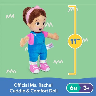 Ms. Rachel 11" Cuddle & Comfort Doll