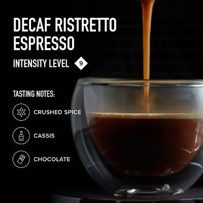 Peet's Coffee Ristretto Decaffeinato Espresso Roast Aluminum Capsules - 10ct