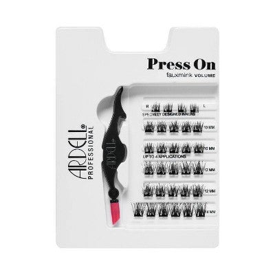 Ardell Press-On Faux Mink Volume False Eyelashes - 30pc