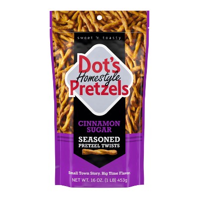 Dot's Homestyle Pretzels Cinnamon Sugar Twists - 16oz