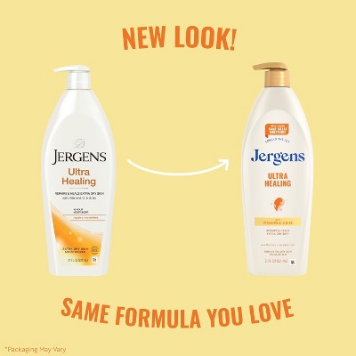Jergens Ultra Healing Hand and Body Moisturizing Lotion for Dry Skin with Vitamins C, E and B5