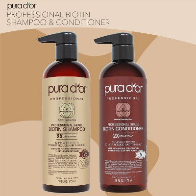 Pura d'or Professional Grade Biotin Conditioner