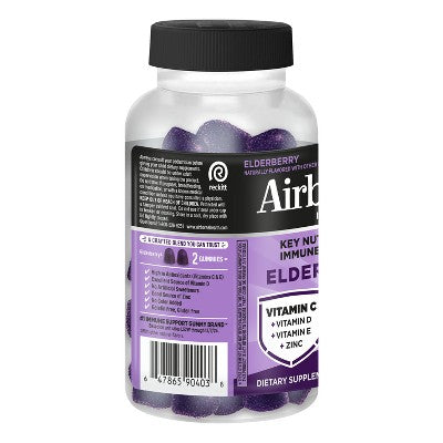 Airborne Adult Elderberry Gummies with Vitamin C & Vitamin D