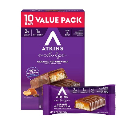 Atkins Endulge Caramel Nut Chew Bar