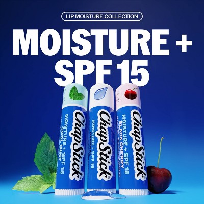 Chapstick Moisture Lip Balms Variety Pack - SPF 15 - 3ct/0.45oz