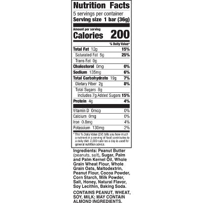 Nature Valley PB Chocolate Crispy Creamy Wafer Bar - 6.5oz/5ct